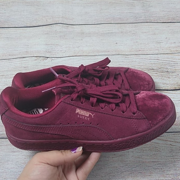 puma suede velvet